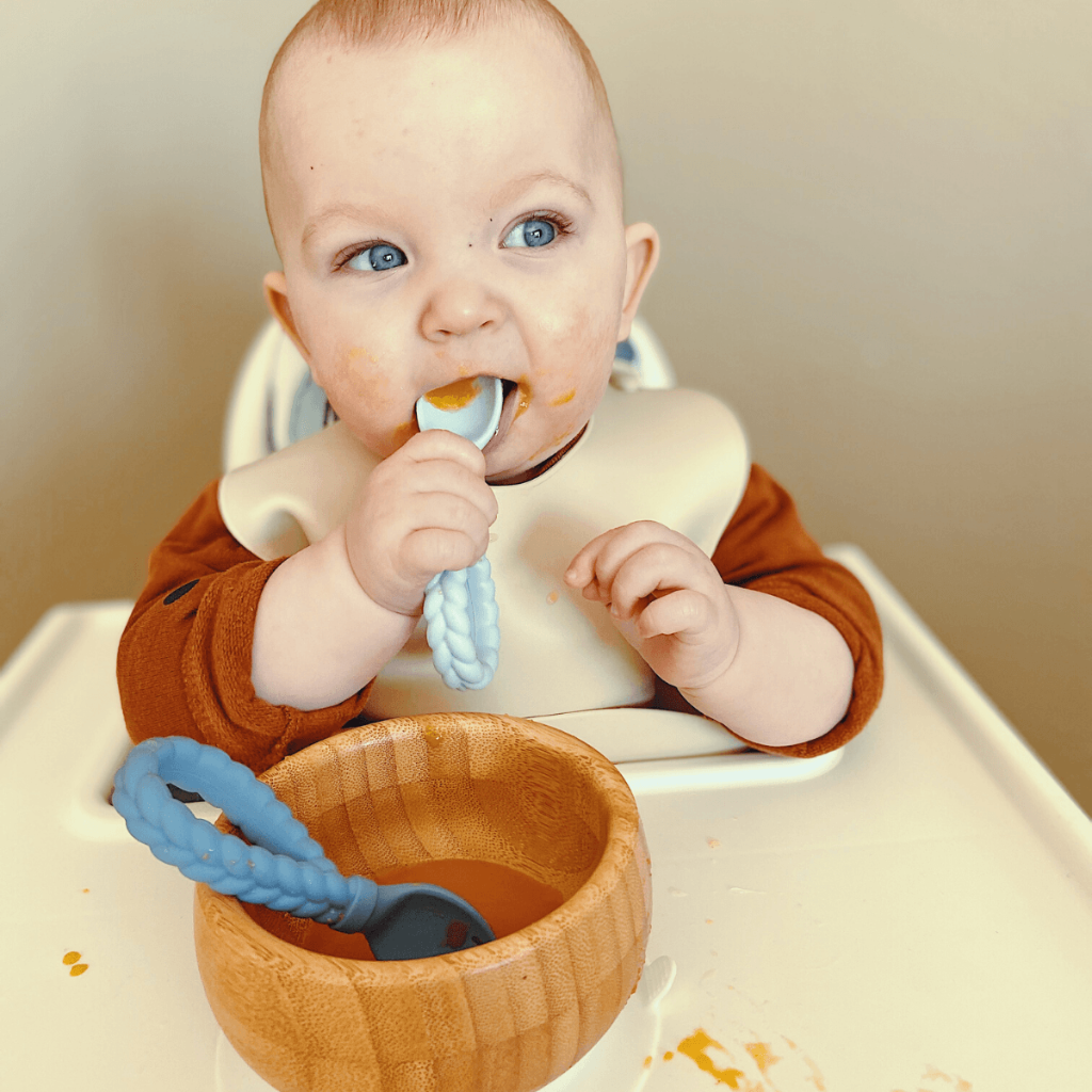Sweetie Spoons™ - Silicone Baby Fork + Spoon Set - Image 2
