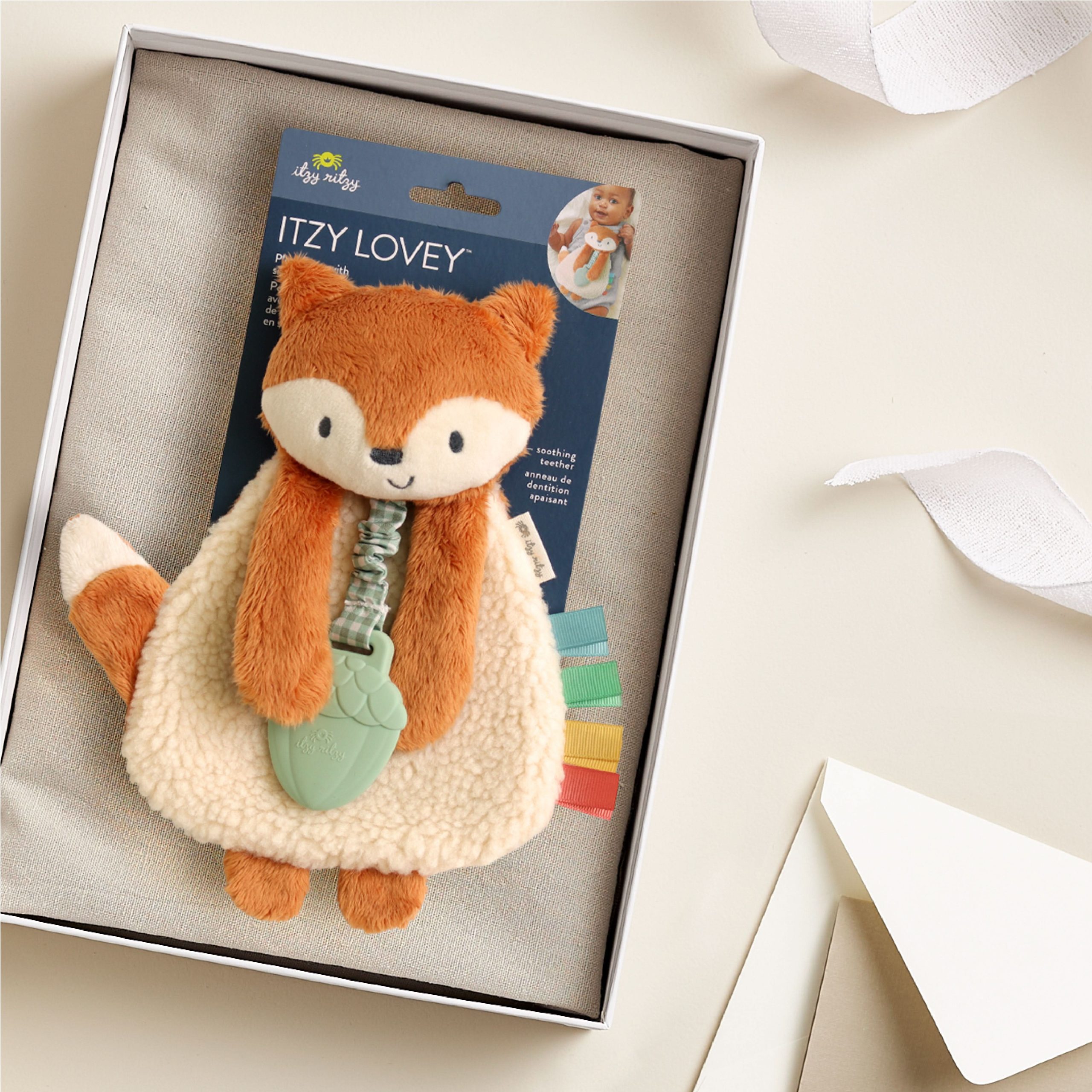 Babylist x Itzy Lovey™ Plush and Teether Toy - Image 11