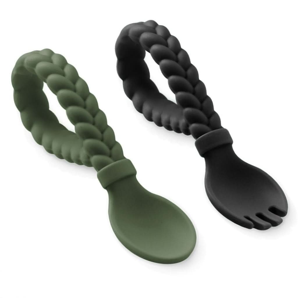 Sweetie Spoons™ - Silicone Baby Fork + Spoon Set - Image 17
